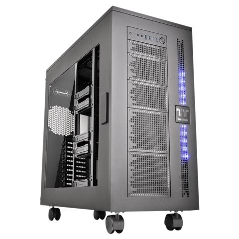 Case Core W100 SuperTower XL-ATX / E-ATX / ATX 4 Porte USB 3.0 Colore Nero (Finestrato)  - Foto 8