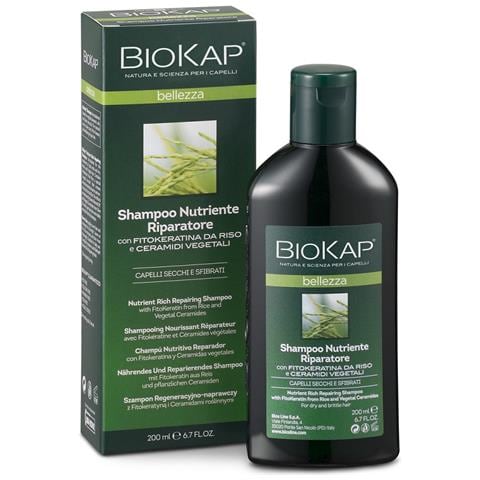 biokap shampoo nutriente riparatore 200 ml - Foto 4