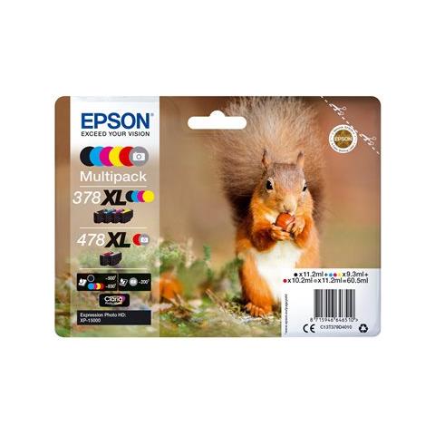 Ink / 378XL+478XL Squirrel CMYKRG - Foto 2