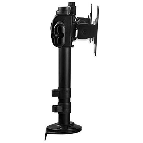 Braccio per Doppio Monitor da Scrivania Barra Trasversale Supporto con Morsetto con Altezza regolabile Monitor fino a 27"" - Foto 5