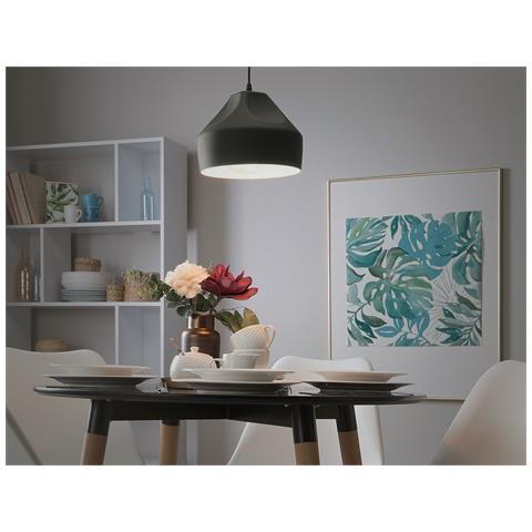 Lampadario In Metallo Nero Evinos - Foto 20