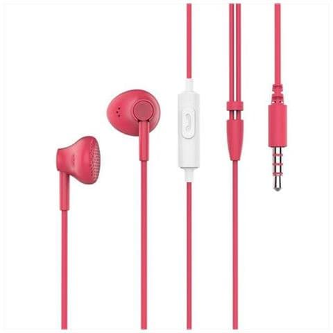 WIRED EARPHONE PINK 3.5MM - Foto 1