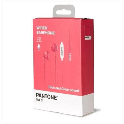 WIRED EARPHONE PINK 3.5MM - Foto 2