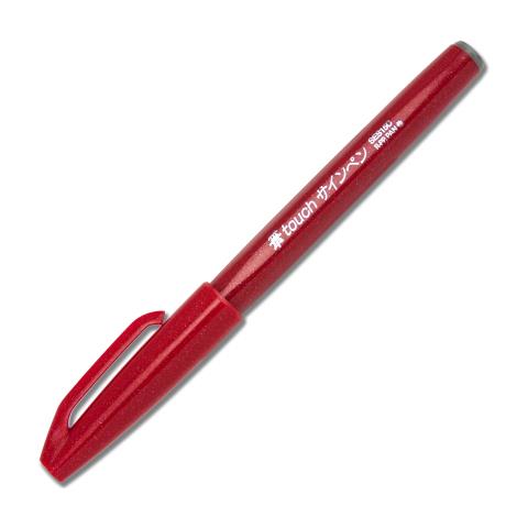 CF10 SIGN PEN BRUSH ROSSO - Foto 1