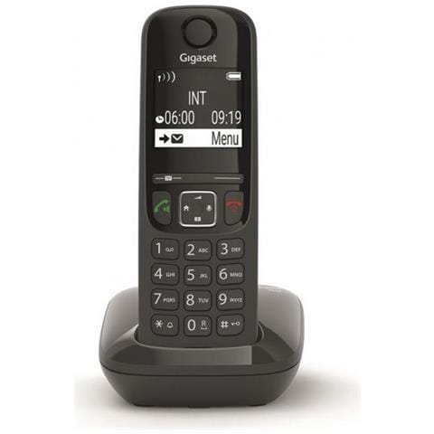 AS690 Cordless Display 2" Vivavoce DECT GAP Colore Nero - Foto 1