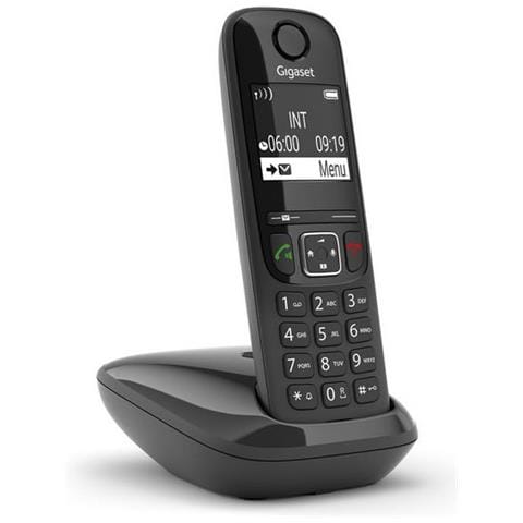 AS690 Cordless Display 2" Vivavoce DECT GAP Colore Nero - Foto 2