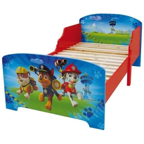 Fun House 712 532 Da Letto Bambino Dei Paw Patrol, Con Doghe Legno, In Mdf, Colore: Blu, 140 X 70 X 59 Cm - Foto 1