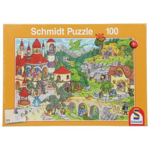Schmidt Spiele- Puzzle Da 100 Pezzi Nel Paese Delle Fiabe Multicolore 56311 - Foto 3