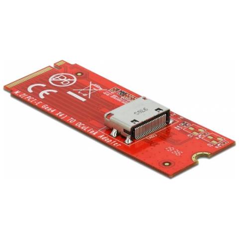 Schnittstellenadapter - M. 2 - M. 2 Nvme Card - 64 Gbit / s - Pcie 4.0 X4 - Foto 1