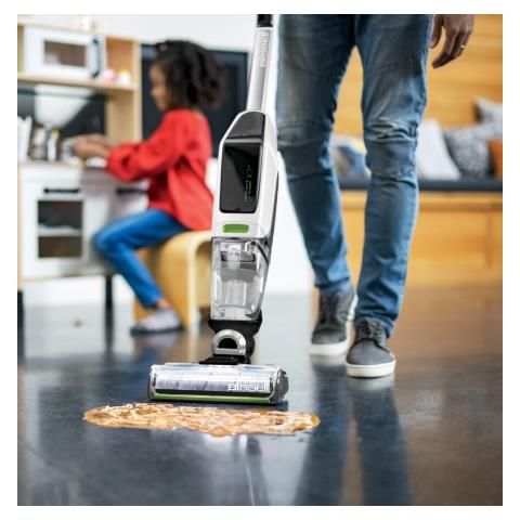 Crosswave X7 Plus Wet and Dry Scopa Ricaricabile senza Sacco Capacità 0.6 Litri Colore Bianco / Nero - Foto 7