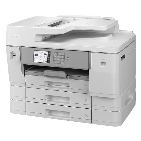 Stampante Multifunzione MFC-J6957DW Inkjet a Colori Stampa Copia Scansione Fax A3 21 ipm (B / N) 30 ipm (a Colori) Wi-Fi / Ethernet / USB - Foto 3