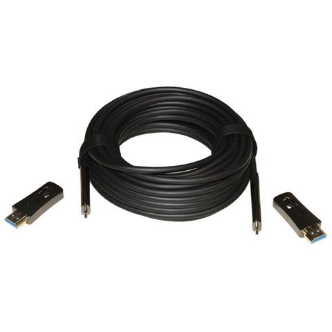 Cavo Hdmi 2.0 Aoc Fibra Ottica Mt 80 Con Connettori Staccabili - Foto 2