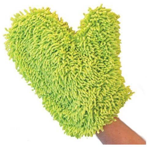 Set Di 2 Guanti In Microfibra - - Ideale Per Finestre - Mobili / specchi - Foto 1