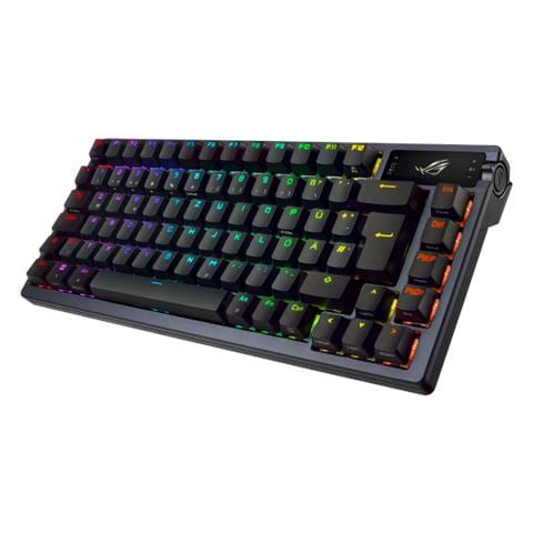 Rog Azoth Tastiera Usb + Rf Wireless + Bluetooth Qwerty Nero - Foto 3