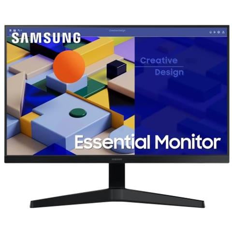 Essential Monitor S3 S31c Led Display 61 Cm (24"") 1920 X 1080 Pixel Full Hd Nero - Foto 1