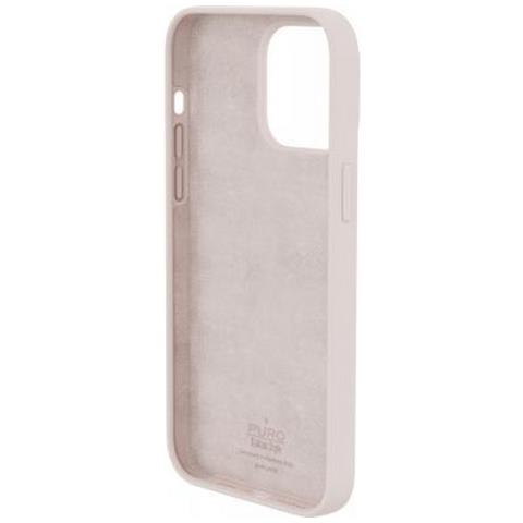 Cover Icon In Silicone Per Iphone 14 Pro Max Compatibile Con Magsafe, Rosa - Foto 2