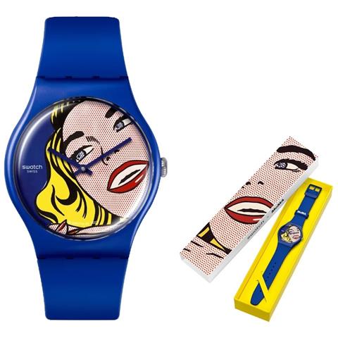 Orologio Donna Swatch Girl By Roy Lichtenstein, The Watch - Art Journey 2023 Edition - Foto 1