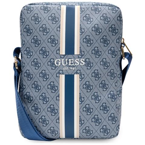 Borsa Porta Pc 10'' Stripe 4g, Blu - Foto 1