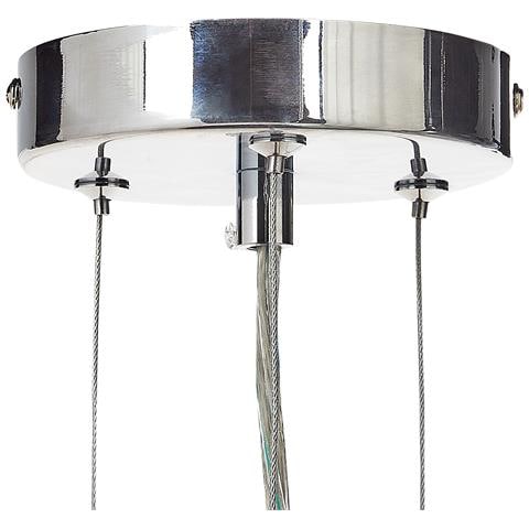 Lampadario Barbeira Cristallo Argento - Foto 7