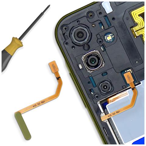 Lettore Di Impronte Digitali Galaxy A15 5g Originale, Verde - Foto 2