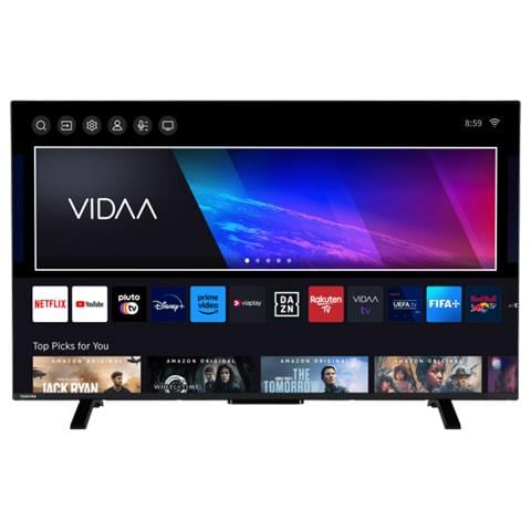 VIDAA TV 55" Ultra HD 55UV2363DA TV 4K 55 Pollici, Televisore LED Compatibile con Alexa, DVB-T2, Tecnologia LED, Dolby Vision HDR10, HDMI 2.1 - Foto 1