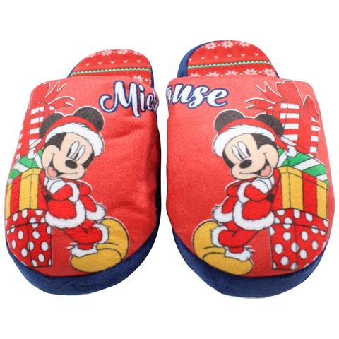 Pantofola Ragazzo Mickey &amp; Minnie Pantofole mic24-4185 s1-30 - Foto 5