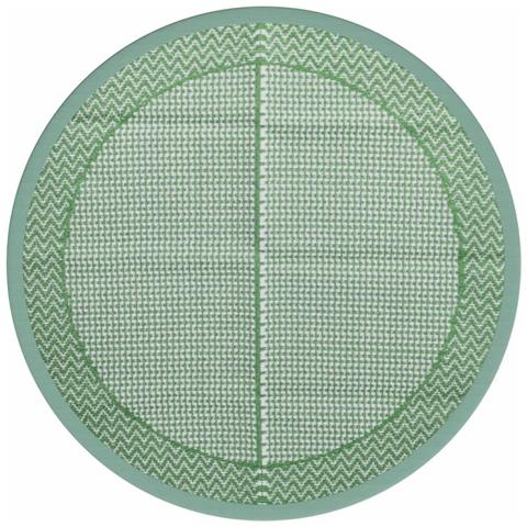 Tappeto Da Esterno Verde 120 Cm In Pp - Foto 2