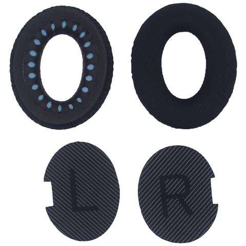 Cuscinetti Auricolari Di Ricambio Per Cuffie Bose Qc35, Qc25, Qc15 Black - Foto 2
