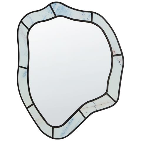 Specchio Liverdun 64 Cm 86 Cm Azzurro - Foto 2