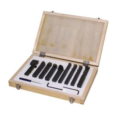 Kit 9 Utensili Per Tornio Ferro Metallo 12 Mm Holzmann 9tlg12 - Foto 2