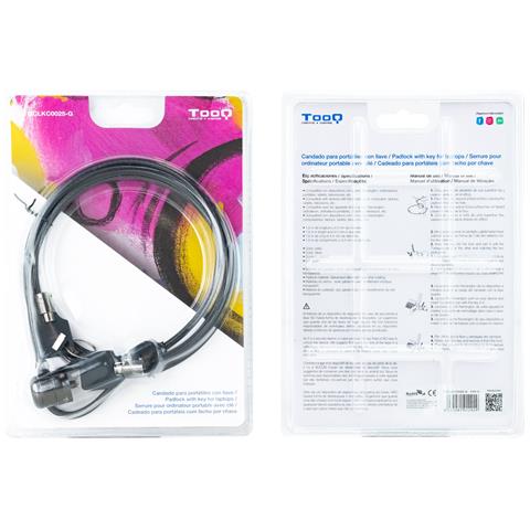 TQCLKC0025-G cavo di sicurezza Grigio 1,5 m - Foto 8