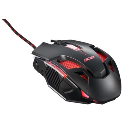 Nitro Gaming NMW200 Black Mouse Ambidestro USB Tipo A Ottico 7200 DPI - Foto 1