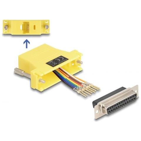 Adattatore DeLOCK 62495 - Convertitore IDE 44 Pin A MSATA, Con Frame 2.5", Per Unità Di Archiviazione
