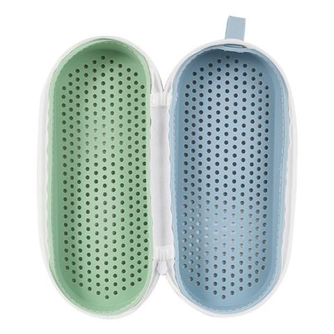Custodia Per Occhiali Da Nuoto - Custodia Protettiva In Silicone Traspirante Green - Foto 1