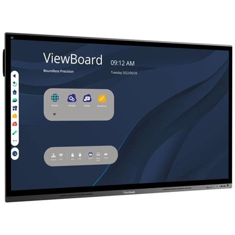 IFP6562 visualizzatore di messaggi Pannello piatto interattivo 165,1 cm (65") LED Wi-Fi 350 cd /m² 4K Ultra HD Nero Touch screen Processore integrato Android 8.0 - Foto 2