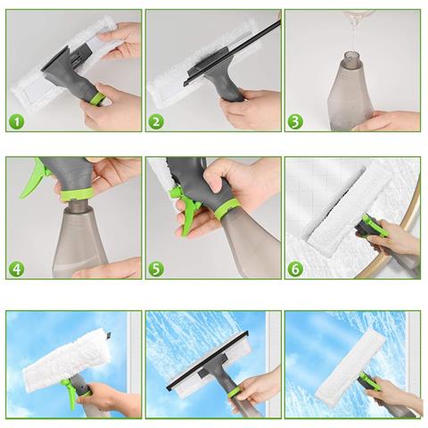 Lavavetri Con Dosatore 3 In 1 Funzione Di Spruzzo Rimozione Acqua - Foto 2