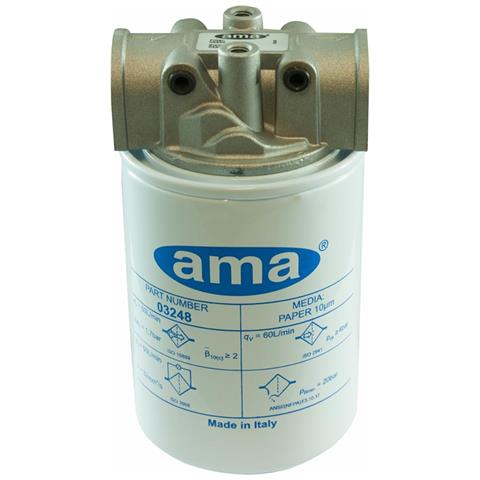 Filtro Oleodinamico Spin-on In Aspirazione Da 3/4"" 25µ - Foto 1