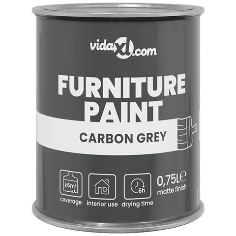 Vernice per mobili Grigio Carbonio 10 x 10 x 12.2 cm - Foto 1