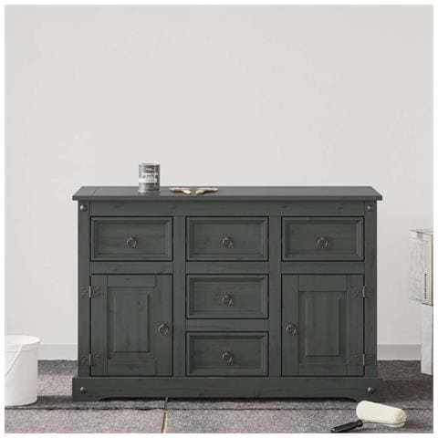 Vernice per mobili Grigio Carbonio 10 x 10 x 12.2 cm - Foto 2