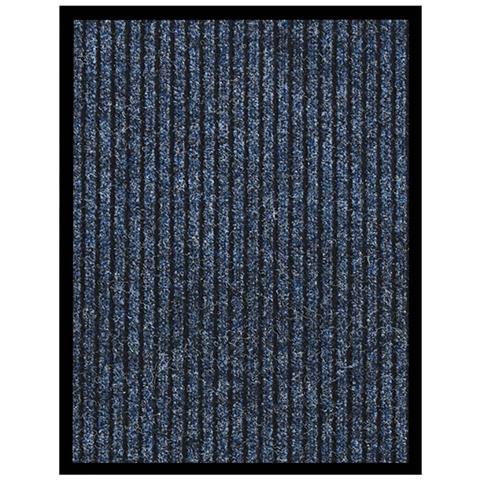 Lusso Casadino - Zerbino Striato Blu 40x60 Cm - Foto 2