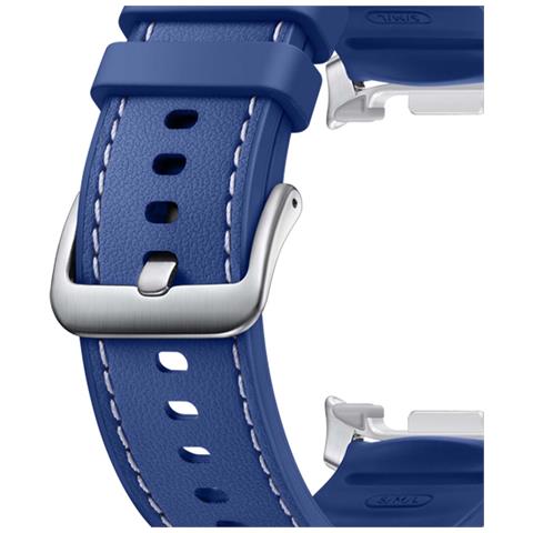 Cinturino Per Galaxy Watch6 Classic / Watch5 Hybrid Premium Taglia S /m /l, Blu Marine - Foto 2