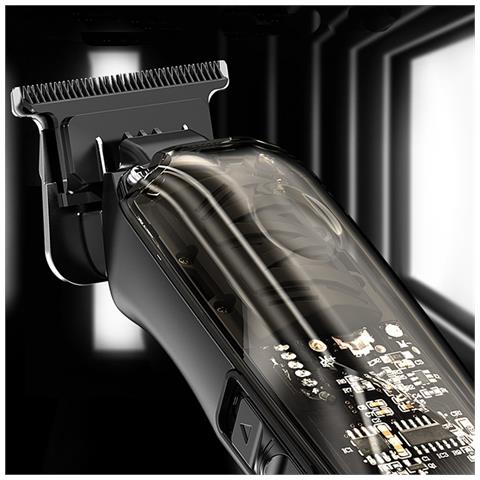 Tagliacapelli E Rifinitore Professionale Ricaricabile Usb Con Display Digitale - Foto 7