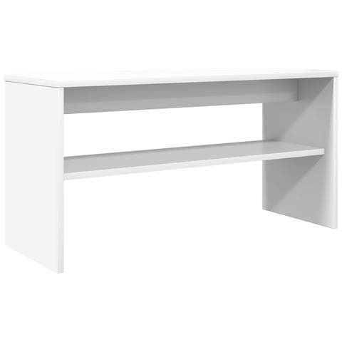 Mobile TV Bianco 80 x 30 x 40 cm Legno multistrato - Foto 1