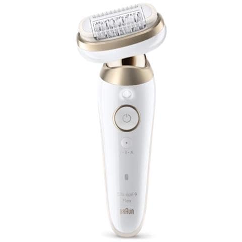 Braun Silk-épil 9 Silk·épil 9 Flex, Oro, Bianco, 40 pinzette, MicroGrip, Ascella, Bikini, Piedi, Mani, 0,5 mm, CA/Batteria - Foto 1