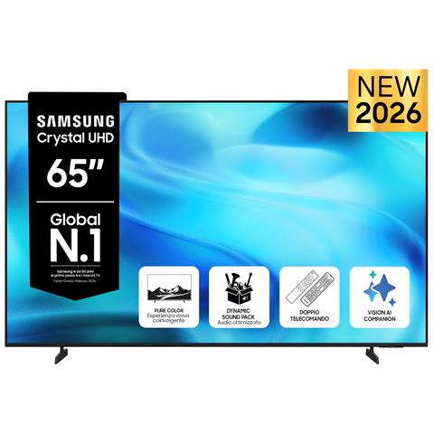 65" Crystal UHD U8000H 4K Vision AI Smart TV (2026) - Foto 1