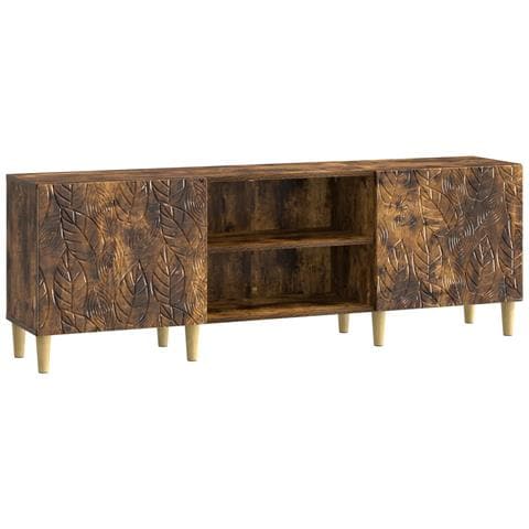 Mobile TV 150 x 31 x 50 cm Rovere Fumo Legno ingegnerizzato - Foto 1