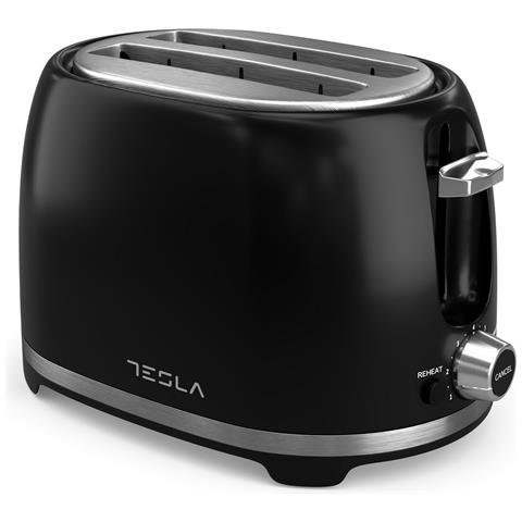 TS200BX tostapane 7 2 fetta /e 850 W Nero, Acciaio inox - Foto 1