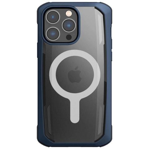 Raptic X-doria Custodia Saugus Per Iphone 14 Pro Con Copertura Rigida Magsafe, Blu - Foto 1