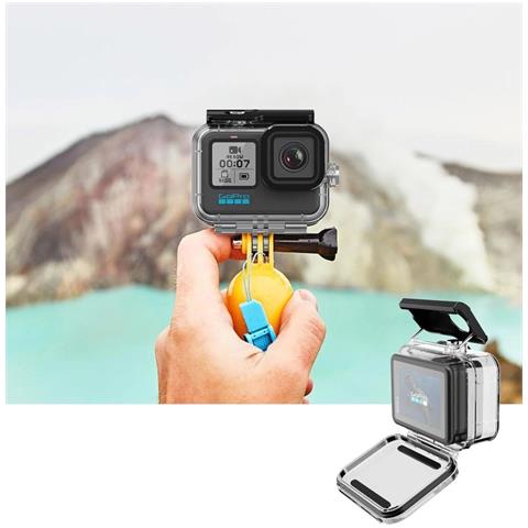 Custodia Impermeabile Trasparente Per Gopro Hero 9/10/11/12 - Foto 5