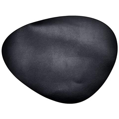 Tovaglietta in pelle marrone, 45x35 cm - Foto 1